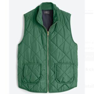 41 Hawthorn Wilco Solid Quilted Vest - Dark Green - XL